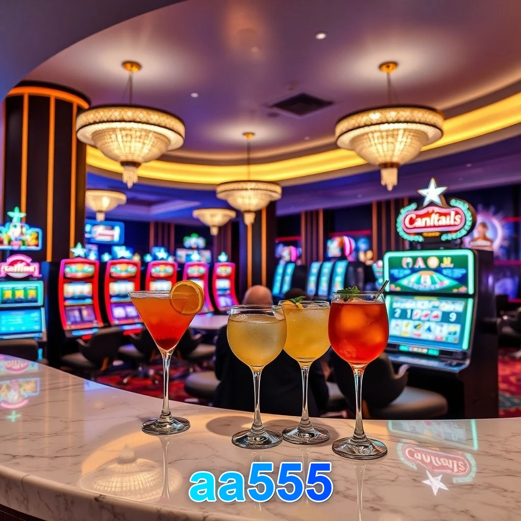 Chuva de Bônus aa555 nos slots